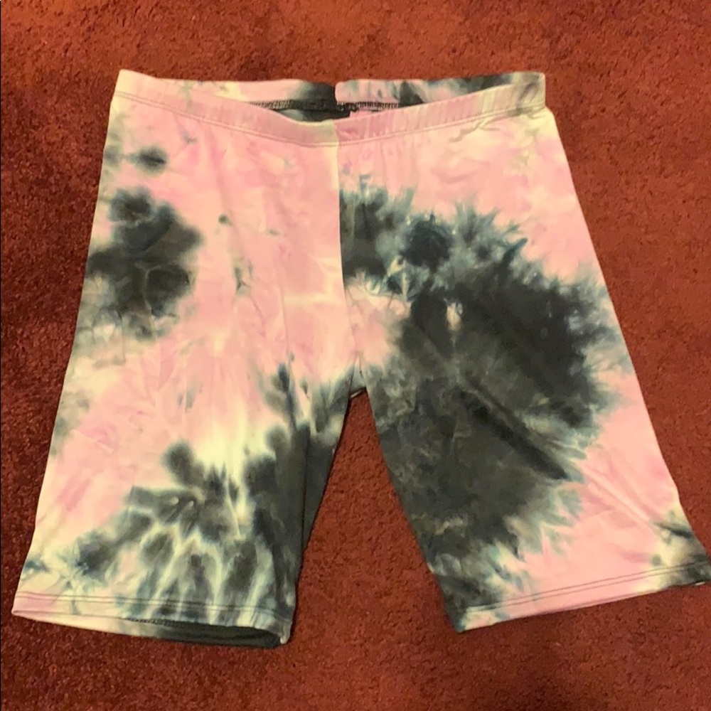 Tie Dye Biker Shorts